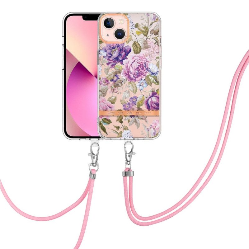 Cover iPhone 15 Plus Fiori Di Cordone