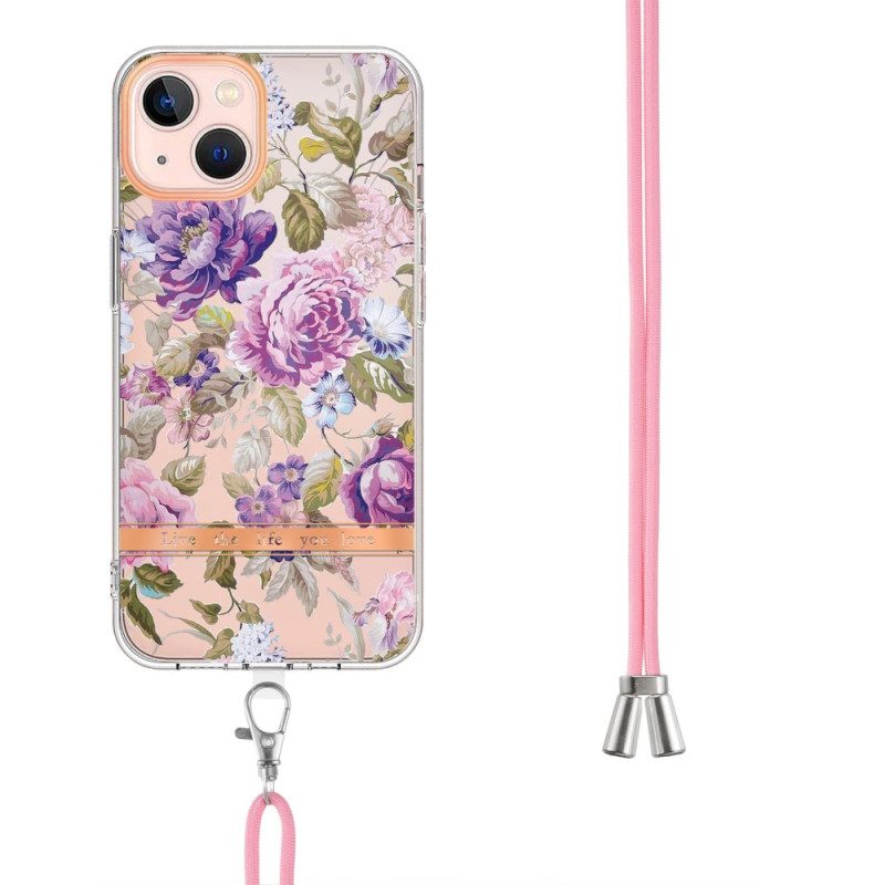 Cover iPhone 15 Plus Fiori Di Cordone