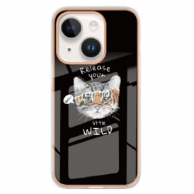 Cover iPhone 15 Plus Gatto/tigre