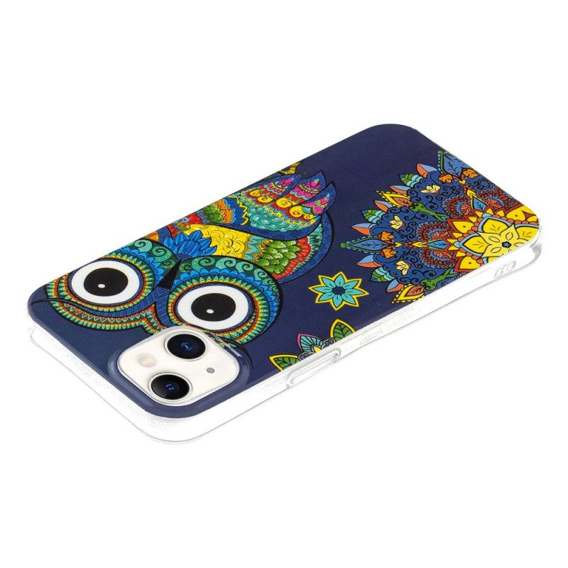 Cover iPhone 15 Plus Gufo Fluorescente