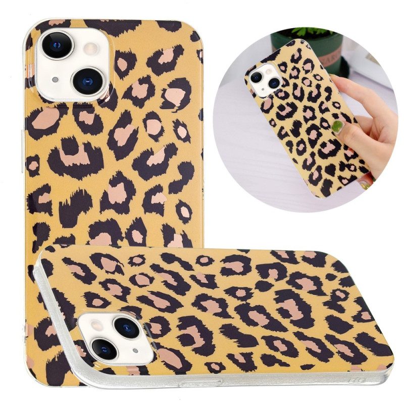 Cover iPhone 15 Plus Leopardo