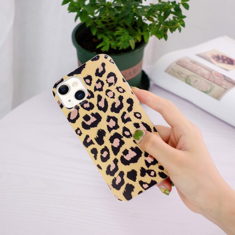 Cover iPhone 15 Plus Leopardo