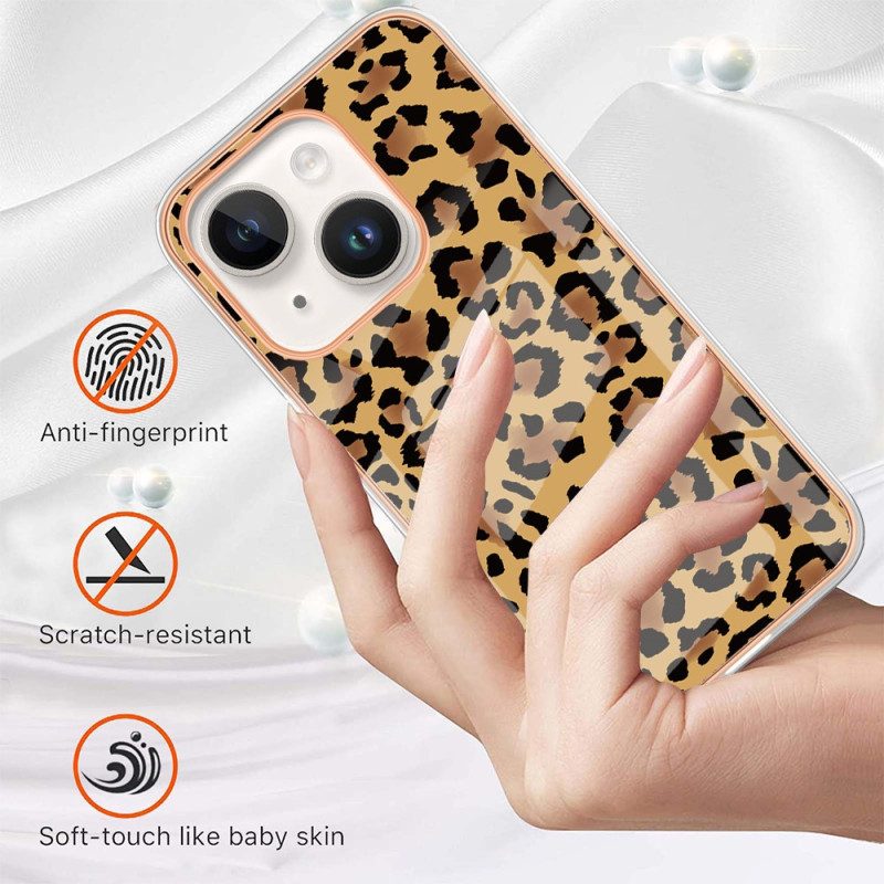 Cover iPhone 15 Plus Leopardo