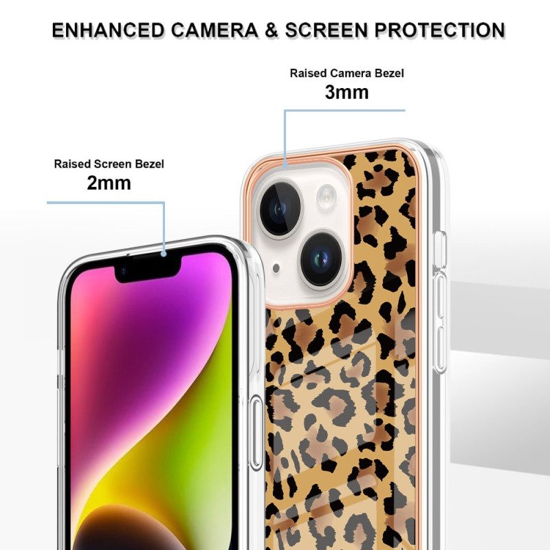 Cover iPhone 15 Plus Leopardo