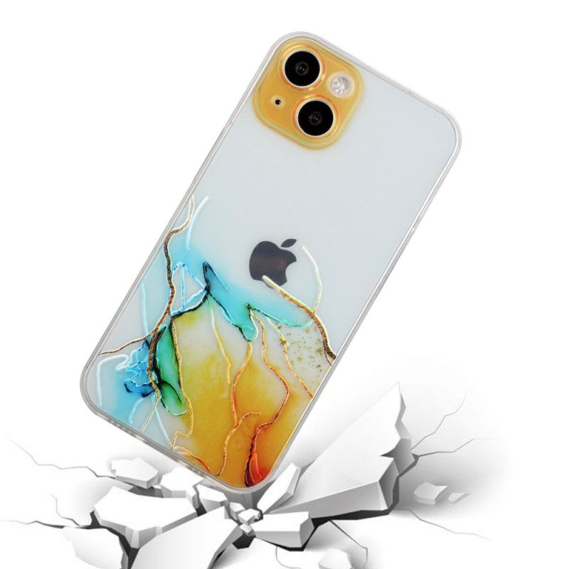 Cover iPhone 15 Plus Lo Stile Del Marmo