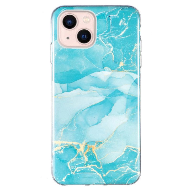 Cover iPhone 15 Plus Marmo