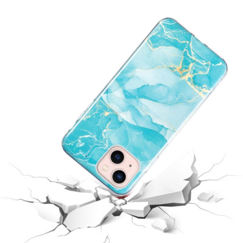 Cover iPhone 15 Plus Marmo