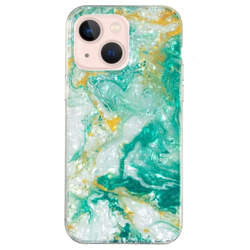 Cover iPhone 15 Plus Marmo Colorato