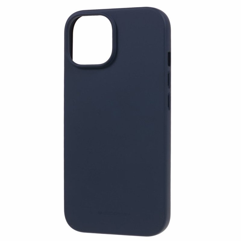 Cover iPhone 15 Plus Mercurio Goospery Dalla Sensazione Morbida