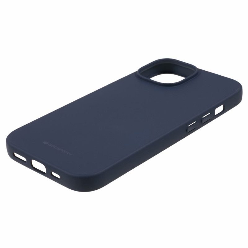 Cover iPhone 15 Plus Mercurio Goospery Dalla Sensazione Morbida