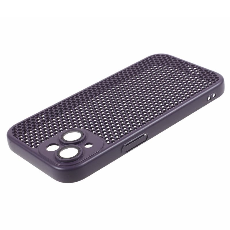 Cover iPhone 15 Plus Nido D'ape Con Protezione Per Fotocamera