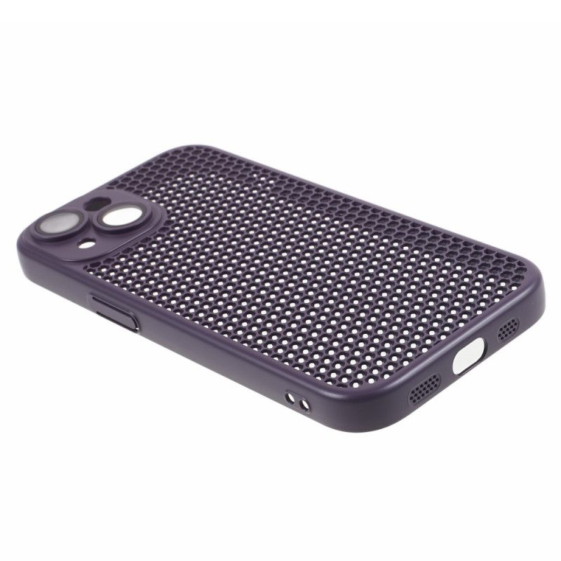 Cover iPhone 15 Plus Nido D'ape Con Protezione Per Fotocamera