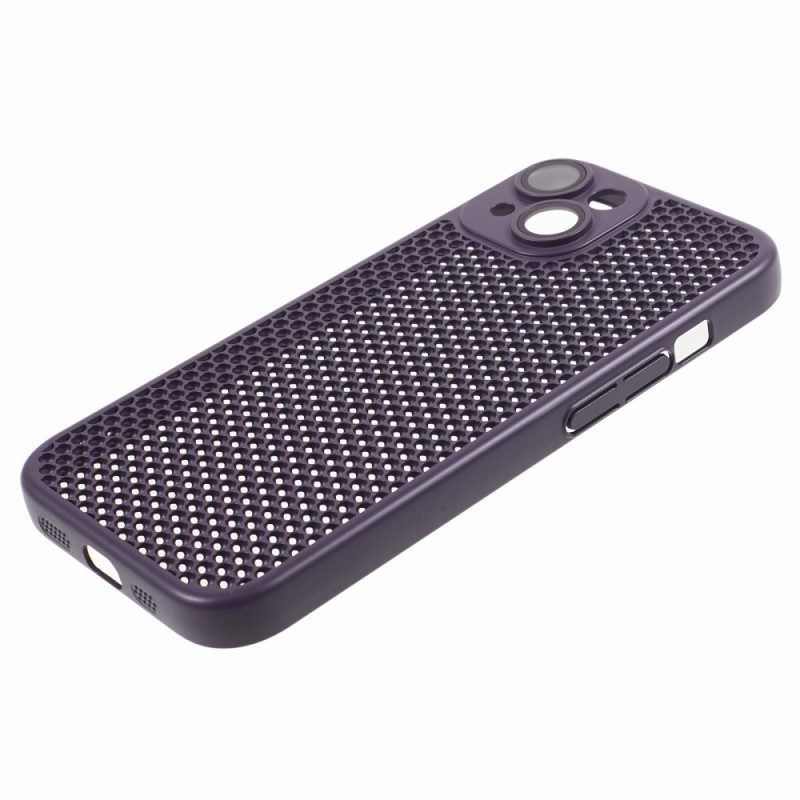 Cover iPhone 15 Plus Nido D'ape Con Protezione Per Fotocamera