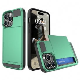 Cover iPhone 15 Plus Portacarte Con Cerniera