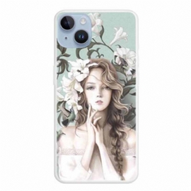 Cover iPhone 15 Plus Ragazza Carina