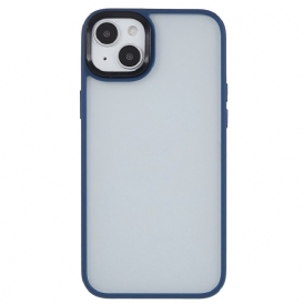 Cover iPhone 15 Plus Retro In Acrilico E Bordi In Silicone