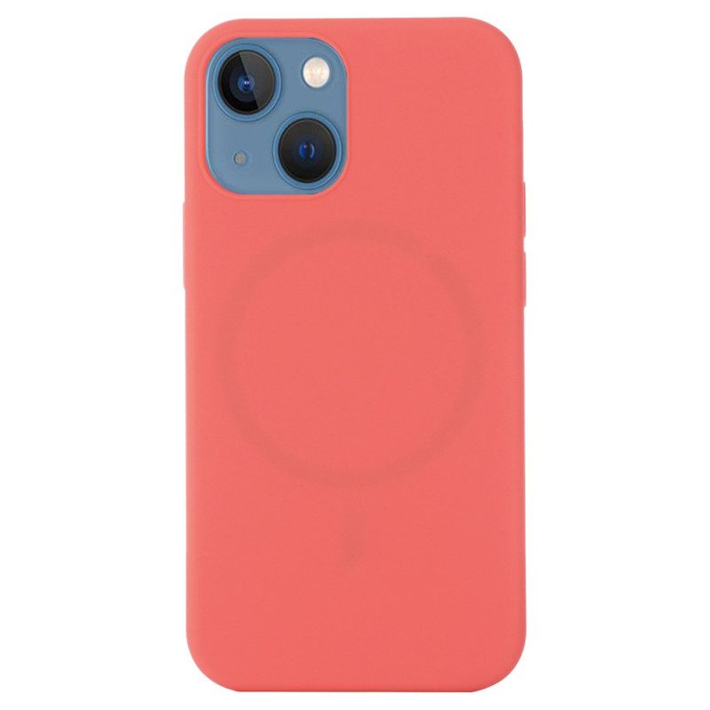 Cover iPhone 15 Plus Silicone Compatibile Con Magsafe