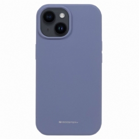 Cover iPhone 15 Plus Silicone Liquido Mercury Goospery