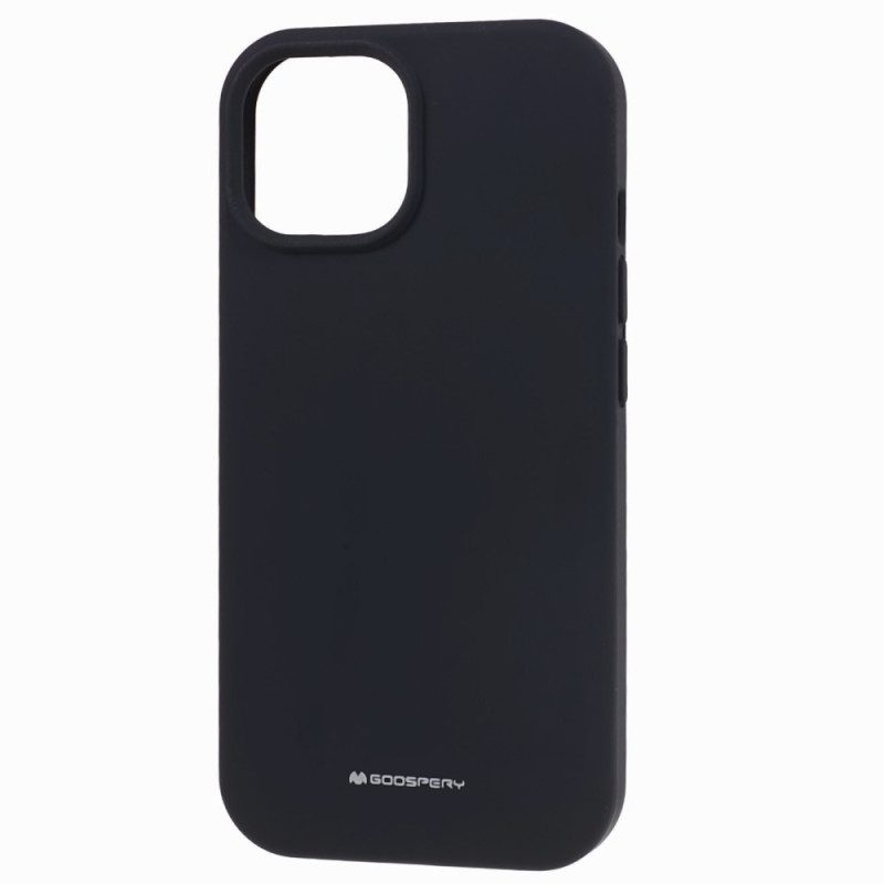 Cover iPhone 15 Plus Silicone Liquido Mercury Goospery