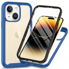 Cover iPhone 15 Plus Trasparente Con Pellicola Per Schermo