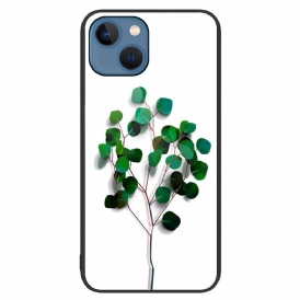 Cover iPhone 15 Plus Vetro Temperato Vegetale