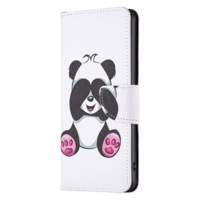 Custodia A Portafoglio iPhone 15 Plus Panda