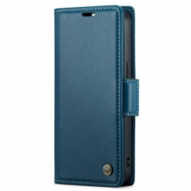 Custodia in pelle iPhone 15 Plus Stile In Pelle Caseme