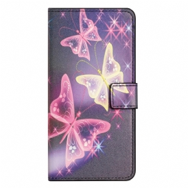 Folio Cover iPhone 15 Plus Bellissime Farfalle