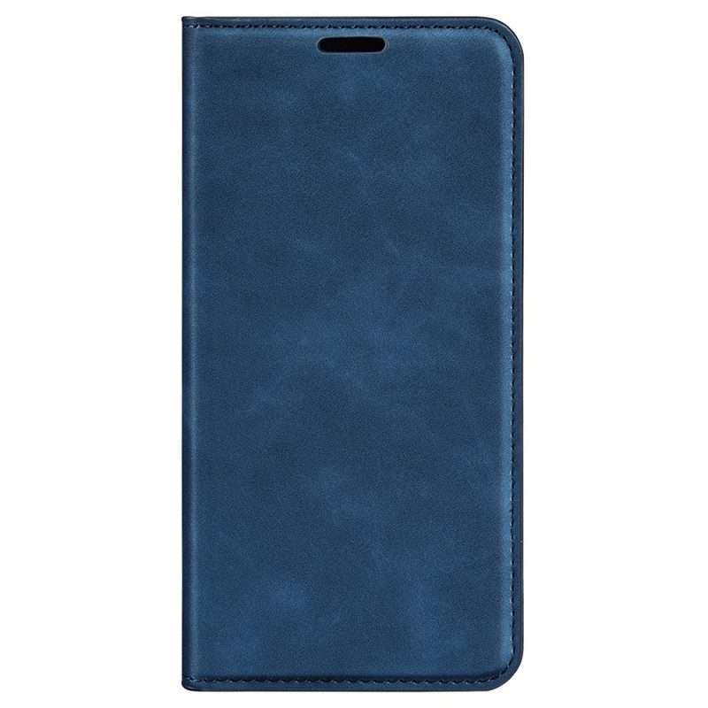 Folio Cover iPhone 15 Plus Custodia in pelle Classico