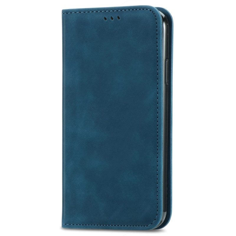 Folio Cover iPhone 15 Plus Custodia in pelle Morbida Ecopelle