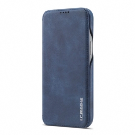 Folio Cover iPhone 15 Plus Custodia in pelle Similpelle Lc.imeeke