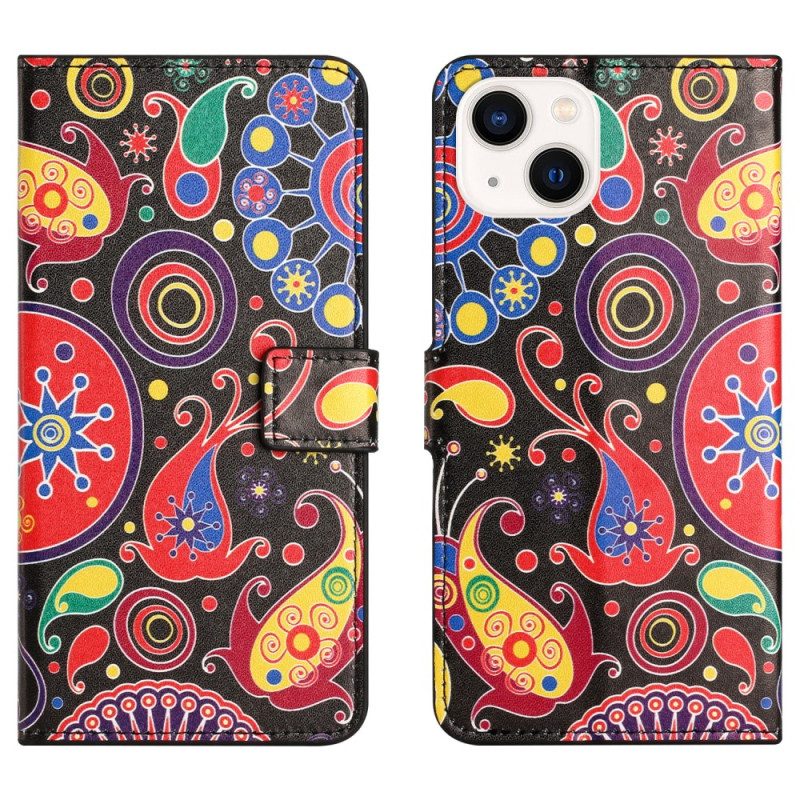 Folio Cover iPhone 15 Plus Motivo Galattico