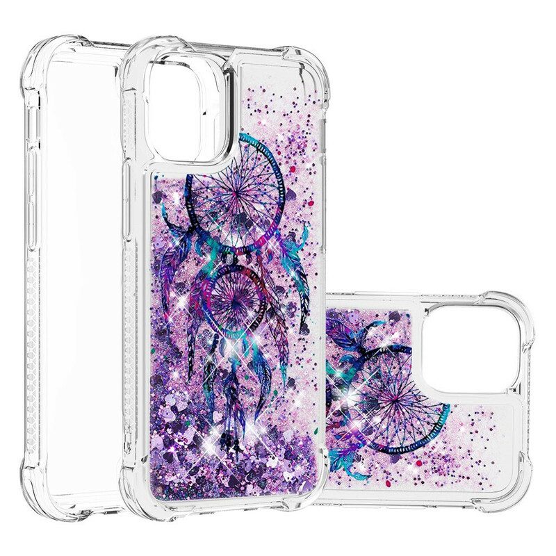 Cover iPhone 13 Pro Max Acchiappasogni Glitterato