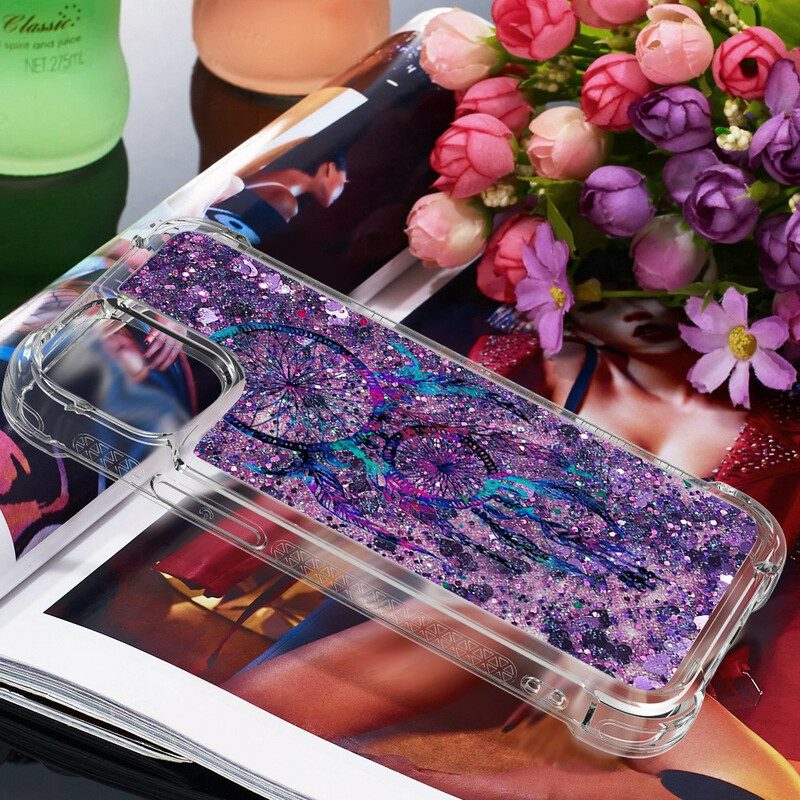 Cover iPhone 13 Pro Max Acchiappasogni Glitterato