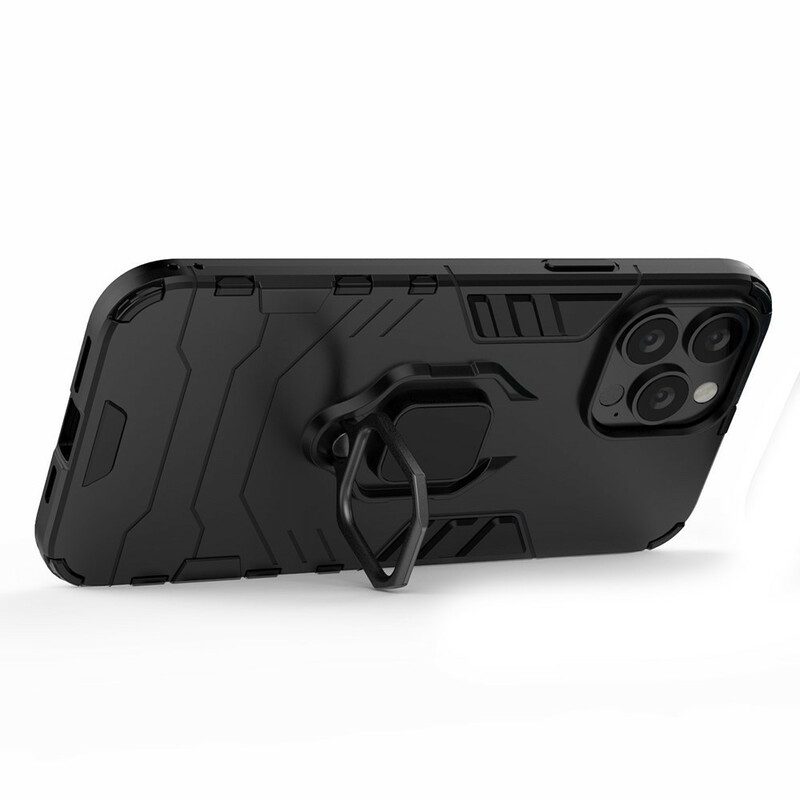 Cover iPhone 13 Pro Max Anello Resistente