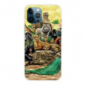 Cover iPhone 13 Pro Max Animali Da Safari