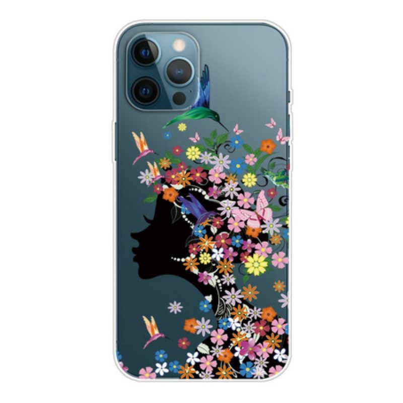 Cover iPhone 13 Pro Max Bella Testa Di Fiore