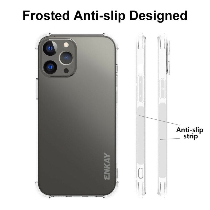 Cover iPhone 13 Pro Max Combo E Schermo In Vetro Temperato Enkay