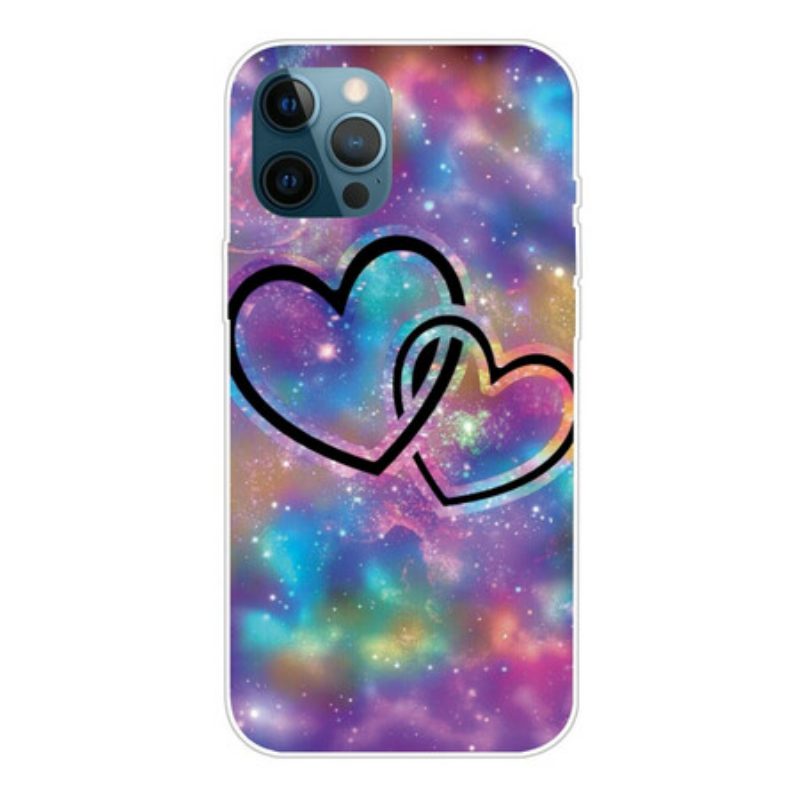 Cover iPhone 13 Pro Max Cuori Incatenati