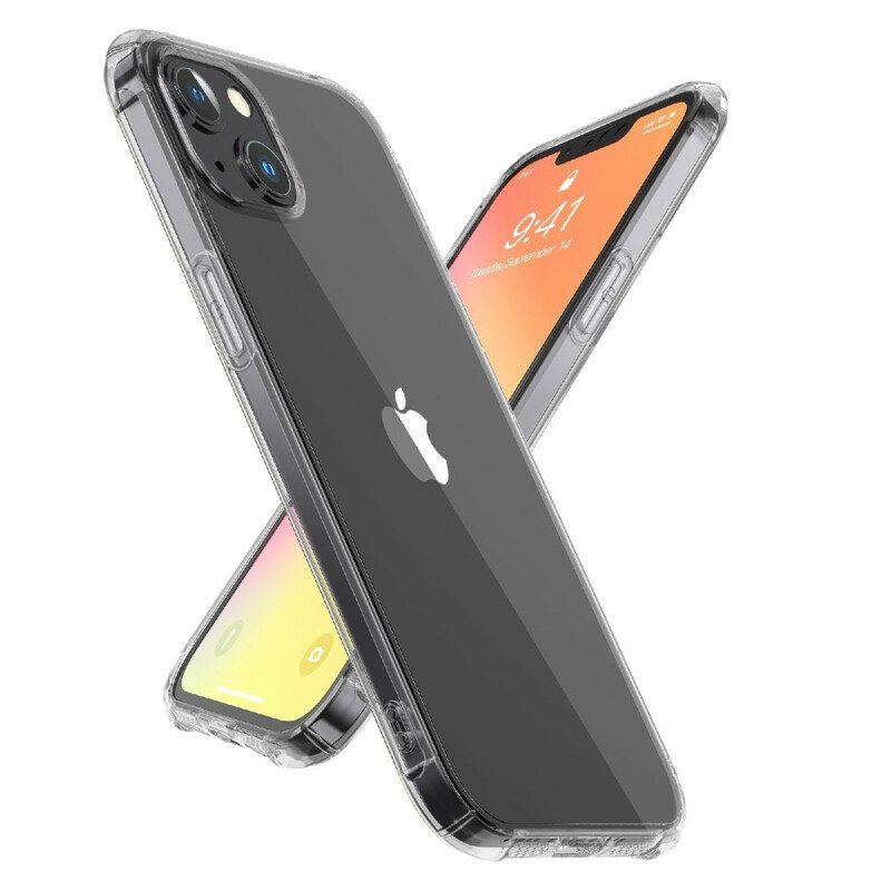 Cover iPhone 13 Pro Max Cuscini Protettivi Leeu Trasparenti