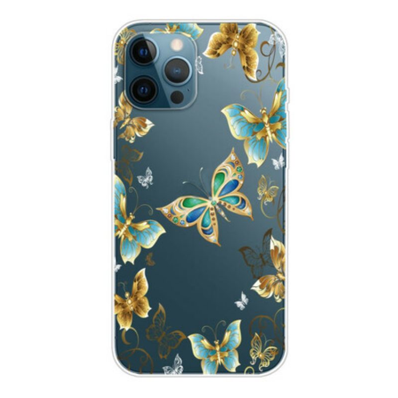 Cover iPhone 13 Pro Max Farfalle