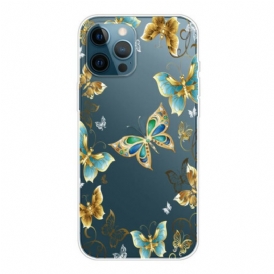 Cover iPhone 13 Pro Max Farfalle