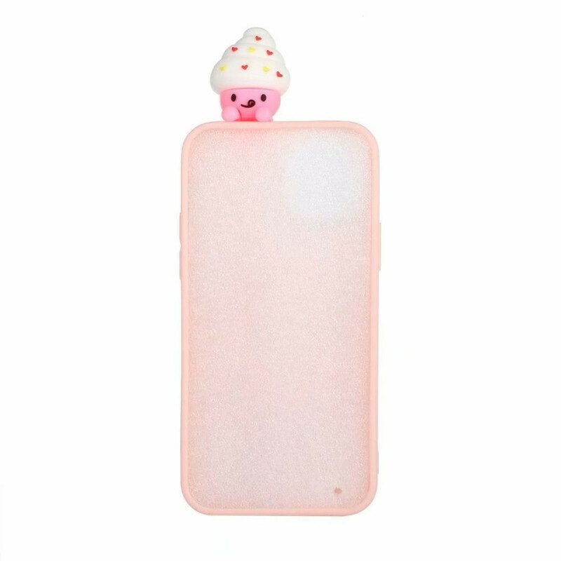 Cover iPhone 13 Pro Max Gelato Divertente 3d