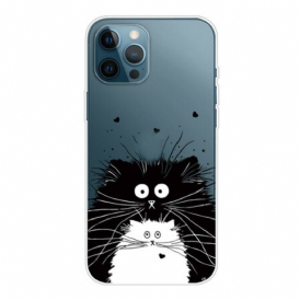 Cover iPhone 13 Pro Max Guarda I Gatti