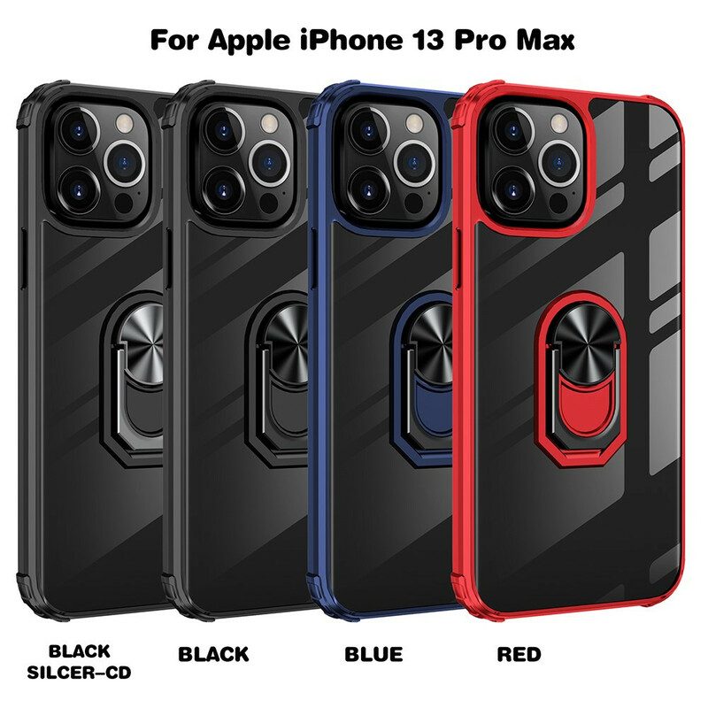 Cover iPhone 13 Pro Max Ibrido Ad Anello Premium