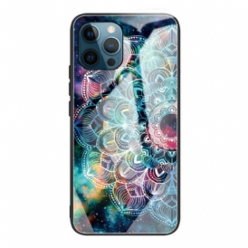 Cover iPhone 13 Pro Max Mandala In Vetro Temperato