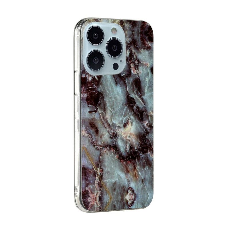 Cover iPhone 13 Pro Max Marmo Semplificato