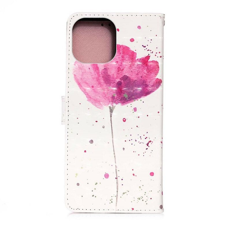 Cover iPhone 13 Pro Max Papavero Dell'acquerello