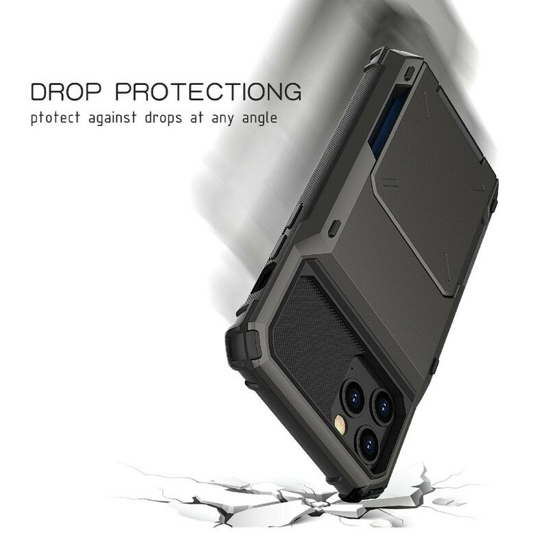 Cover iPhone 13 Pro Max Portacarte Stile Flip