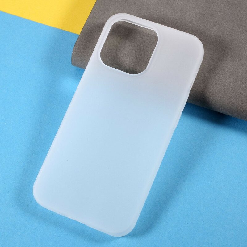 Cover iPhone 13 Pro Max Silicone Flessibile Opaco